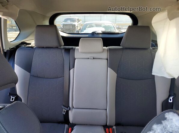 2T3RWRFV4SW267850 2025 TOYOTA RAV4 Blue უკანა სავარძლების ხედი