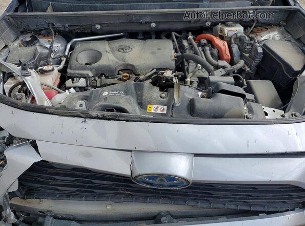 2T3RWRFV5LW056044 2020 TOYOTA RAV4 Серебряный Вид подкапотного пространства