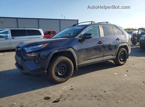 2T3RWRFV5RW250243 2024 TOYOTA RAV4 Синий Передняя левая четверть