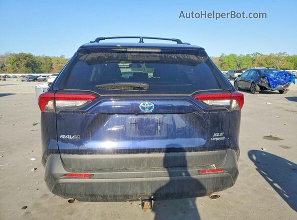 2T3RWRFV5RW250243 2024 TOYOTA RAV4 Синий Вид сзади