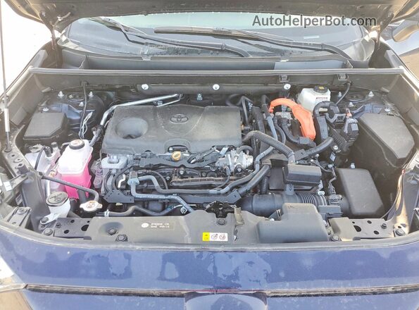 2T3RWRFV5RW250243 2024 TOYOTA RAV4 Синий Вид подкапотного пространства