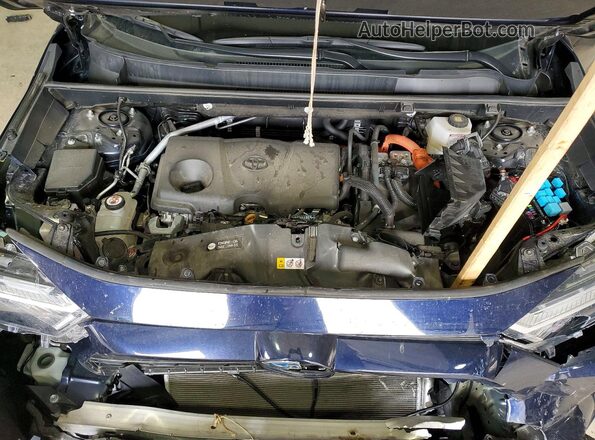 2T3RWRFV8RW200372 2024 TOYOTA RAV4 Фиолетовый Вид подкапотного пространства