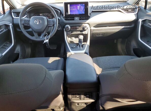 2T3RWRFV8RW209766 2024 TOYOTA RAV4 Black Առջևի վահանակի տեսք