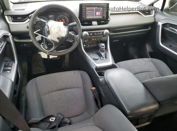2T3RWRFV9KW017164 2019 TOYOTA RAV4 Серебряный Вид панели приборов