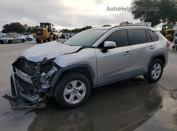 2T3RWRFV9KW017164 2019 TOYOTA RAV4 Серебряный Передняя левая четверть