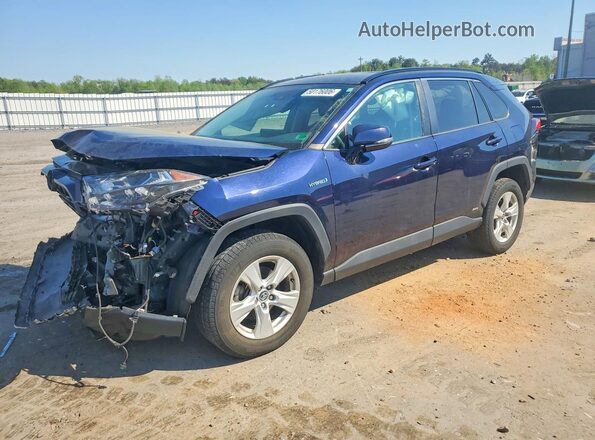 2T3RWRFV9LW057049 2020 TOYOTA RAV4 Черный Передняя левая четверть