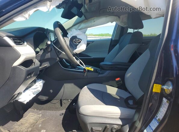 2T3RWRFV9LW057049 2020 TOYOTA RAV4 Черный Вид салона спереди
