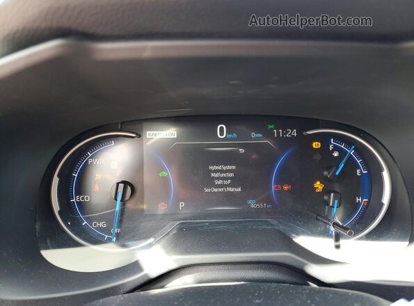 2T3RWRFV9PW169971 2023 TOYOTA RAV4 Black Вид щитка приладів
