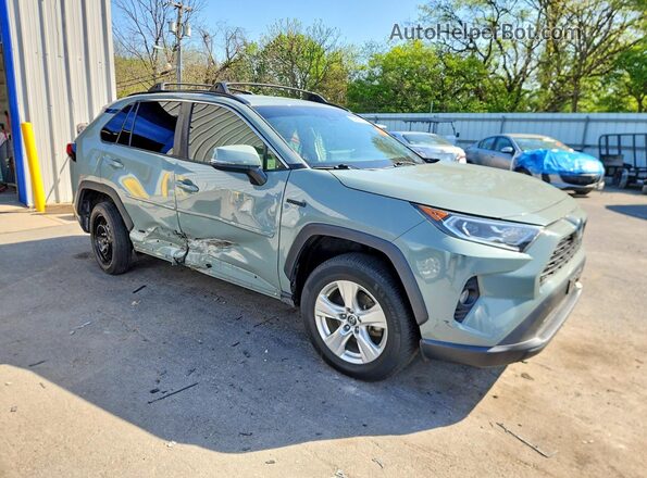 2T3RWRFVXLW092912 2020 TOYOTA RAV4 Серый Передняя правая четверть