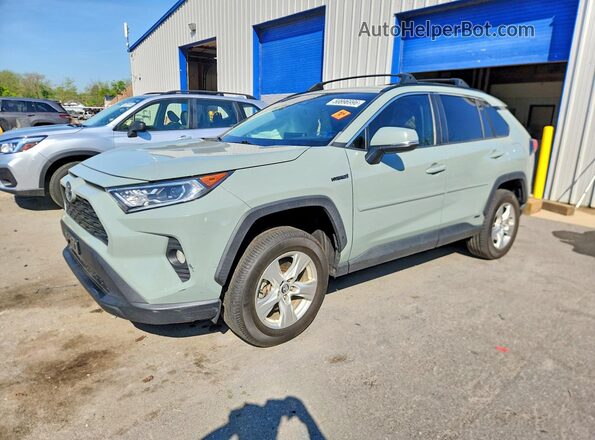 2T3RWRFVXLW092912 2020 TOYOTA RAV4 Серый Передняя левая четверть