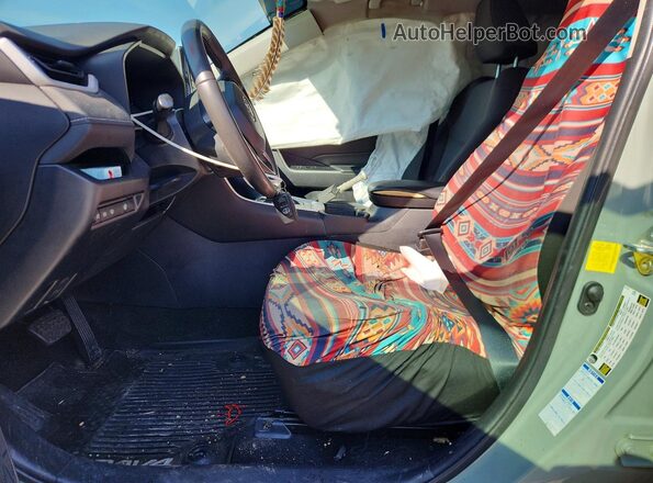 2T3RWRFVXLW092912 2020 TOYOTA RAV4 Серый Вид салона спереди