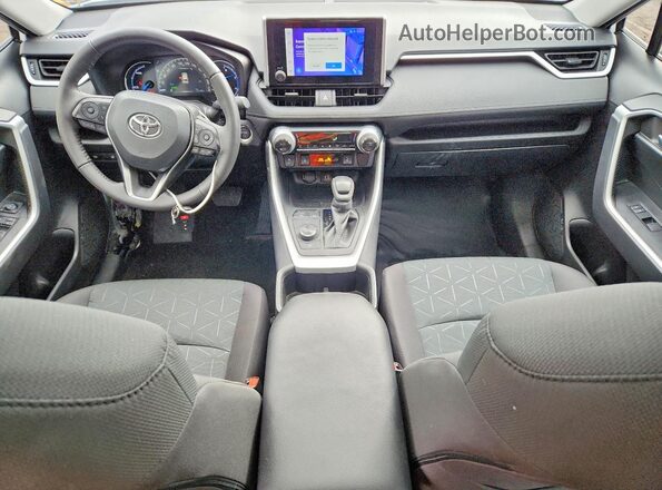 2T3RWRFVXPW181269 2023 TOYOTA RAV4 White Вид панелі приладів