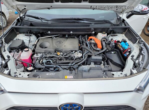 2T3RWRFVXPW181269 2023 TOYOTA RAV4 White Вид підкапотного простору