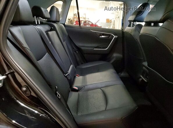 2T3S1RFV7PW387391 2023 TOYOTA RAV4 Black Widok wnętrza z tyłu