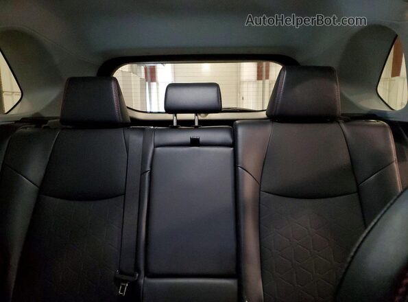 2T3S1RFV7PW387391 2023 TOYOTA RAV4 Black Widok tylnych siedzeń