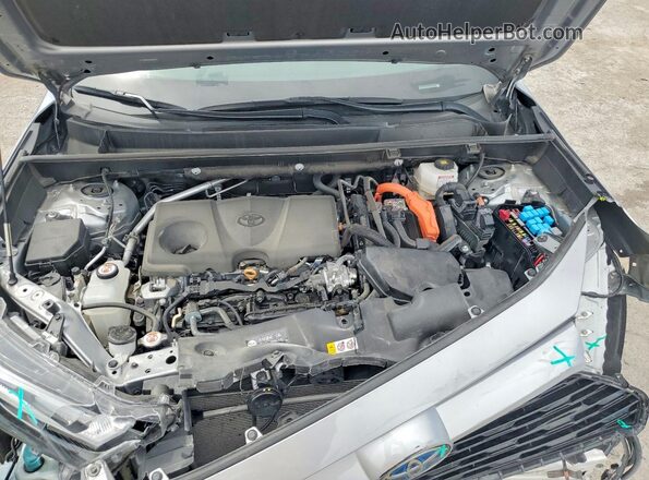 2T3T6RFV4RW079216 2024 TOYOTA RAV4 Серебряный Вид подкапотного пространства