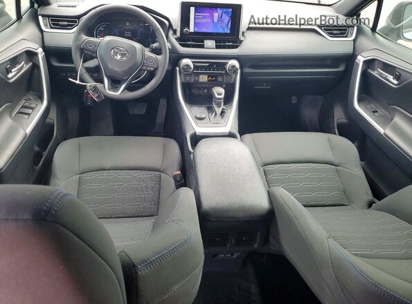 2T3T6RFV4RW079216 2024 TOYOTA RAV4 Серебряный Вид панели приборов