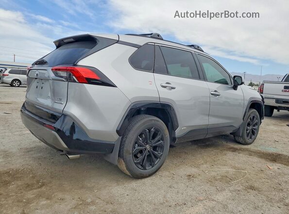 2T3T6RFV4RW079216 2024 TOYOTA RAV4 Серебряный Задняя правая четверть