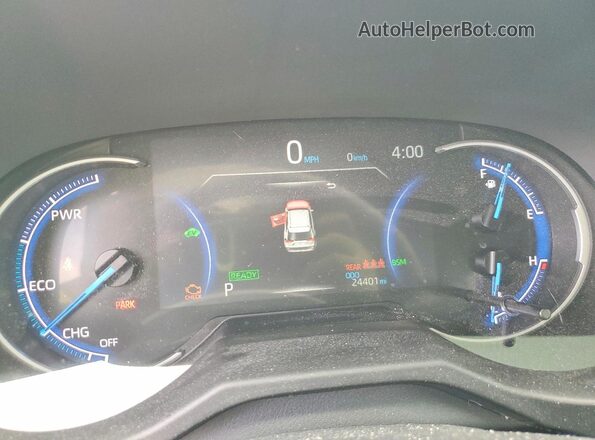2T3T6RFV4RW079216 2024 TOYOTA RAV4 Серебряный Вид щитка приборов