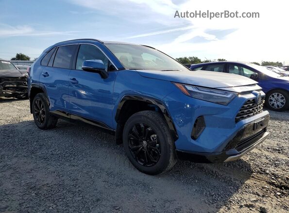 2T3T6RFV6RW060828 2024 TOYOTA RAV4 Синий Передняя правая четверть