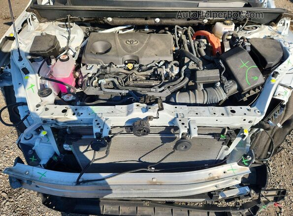 2T3T6RFV7RW047683 2024 TOYOTA RAV4 White Vista del compartimento del motor