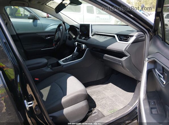 2T3UWRFV6PW155035 2023 TOYOTA RAV4 HYBRID Black Widok wnętrza z przodu