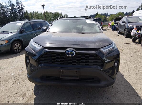 2T3UWRFV6PW155035 2023 TOYOTA RAV4 HYBRID Black Widok zestawu wskaźników