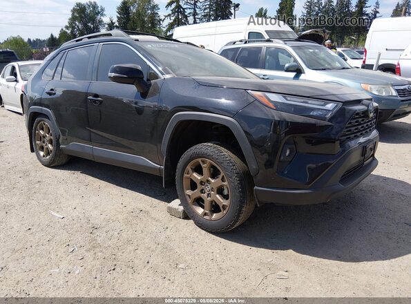 2T3UWRFV6PW155035 2023 TOYOTA RAV4 HYBRID Black Przód prawy