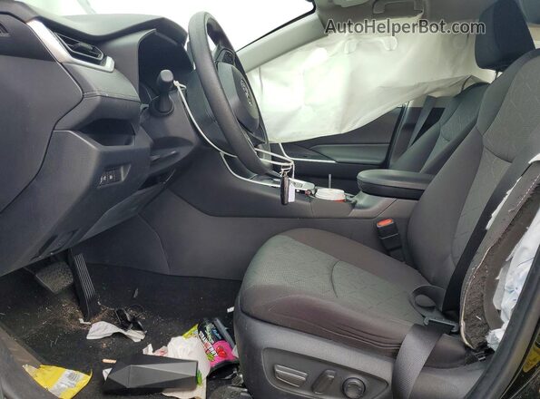 2T3UWRFV8PW183595 2023 TOYOTA RAV4 Черный Вид салона спереди
