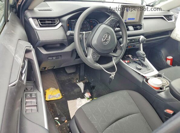 2T3UWRFV8PW183595 2023 TOYOTA RAV4 Черный Вид панели приборов