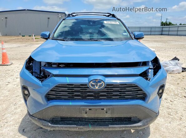 2T3UWRFV9PW161069 2023 TOYOTA RAV4 Blue Вид спереду
