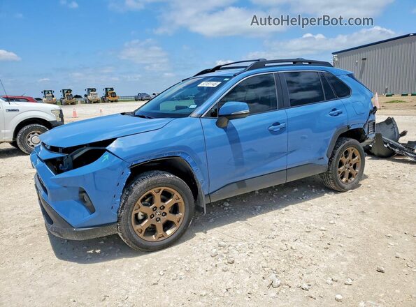 2T3UWRFV9PW161069 2023 TOYOTA RAV4 Blue Передня ліва чверть