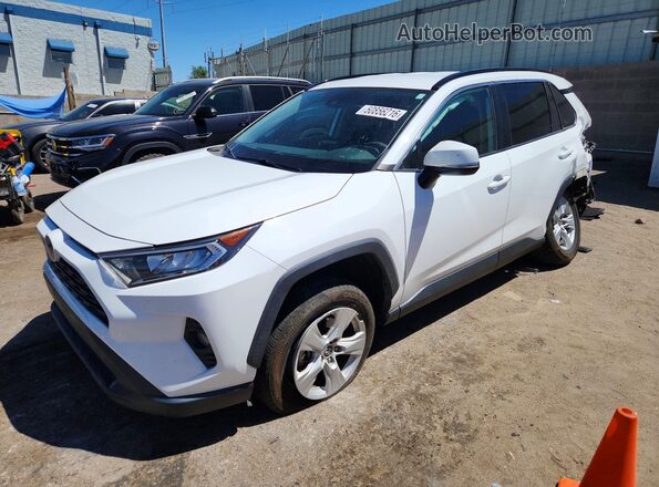 2T3W1RFV0LC058870 2020 TOYOTA RAV4 White Передня ліва чверть