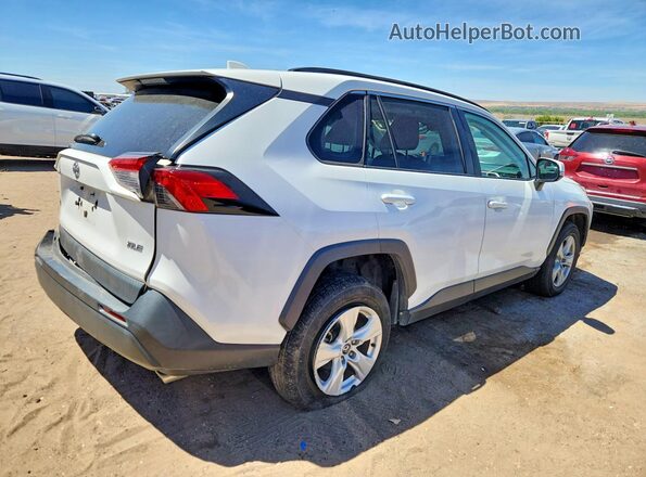 2T3W1RFV0LC058870 2020 TOYOTA RAV4 White Задня права чверть