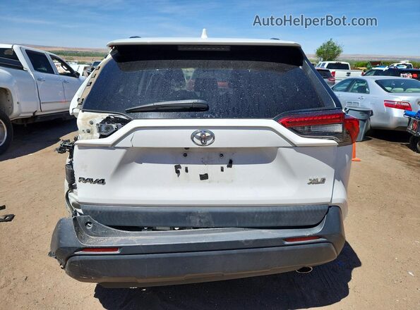 2T3W1RFV0LC058870 2020 TOYOTA RAV4 White Вид ззаду