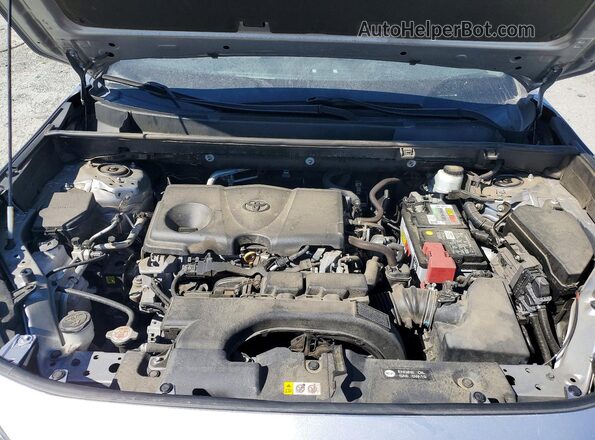 2T3W1RFV0MC135609 2021 TOYOTA RAV4 Silver Vista interior trasera