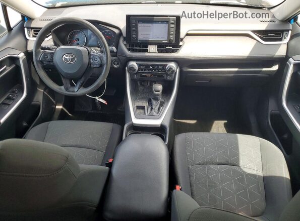 2T3W1RFV0MW133597 2021 TOYOTA RAV4 Blue Vista del salpicadero