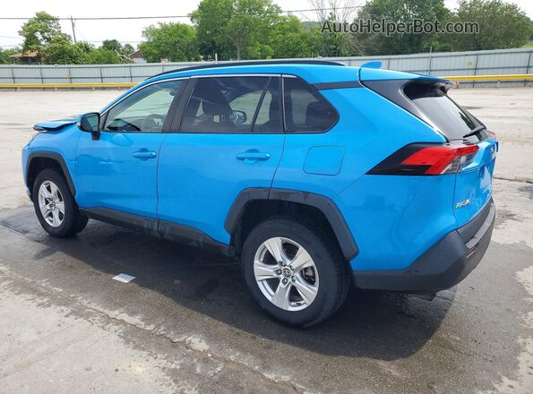 2T3W1RFV0MW133597 2021 TOYOTA RAV4 Blue Trasero izquierdo
