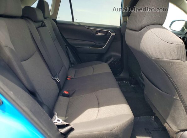 2T3W1RFV0MW133597 2021 TOYOTA RAV4 Blue Vista interior trasera