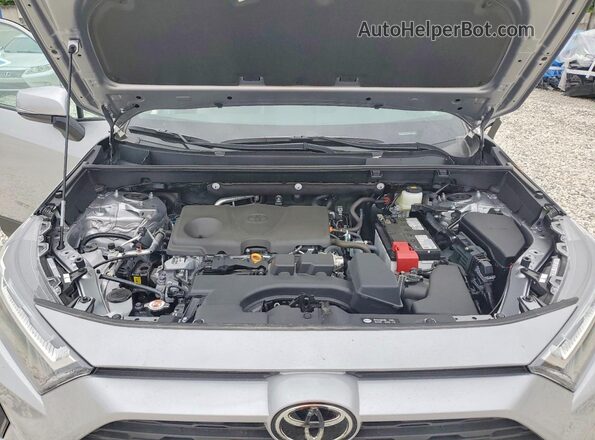 2T3W1RFV0SC362201 2025 TOYOTA RAV4 Silver უკანა სალონის ხედი
