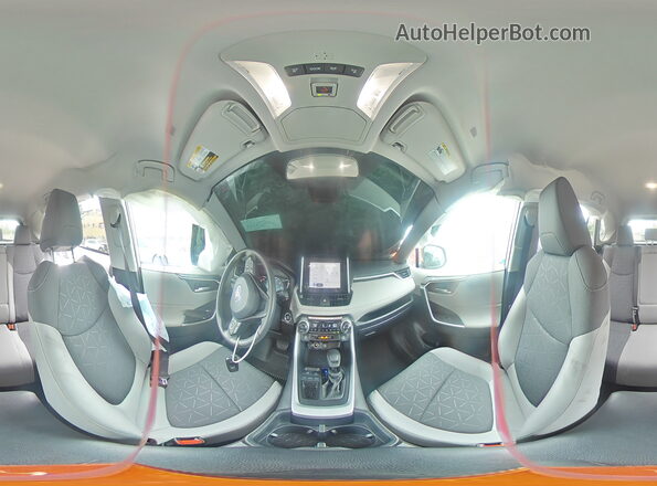 2T3W1RFV0SC362201 2025 TOYOTA RAV4 Silver სალონის 360-გრადუსიანი ხედი