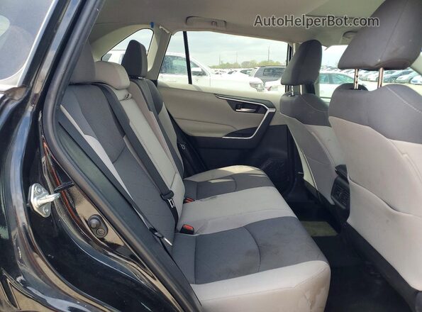 2T3W1RFV1KC013807 2019 TOYOTA RAV4 Черный Вид задней части салона