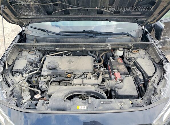 2T3W1RFV1KC013807 2019 TOYOTA RAV4 Черный Вид подкапотного пространства