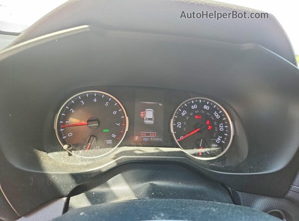 2T3W1RFV1LC054309 2020 TOYOTA RAV4 Белый Вид щитка приборов