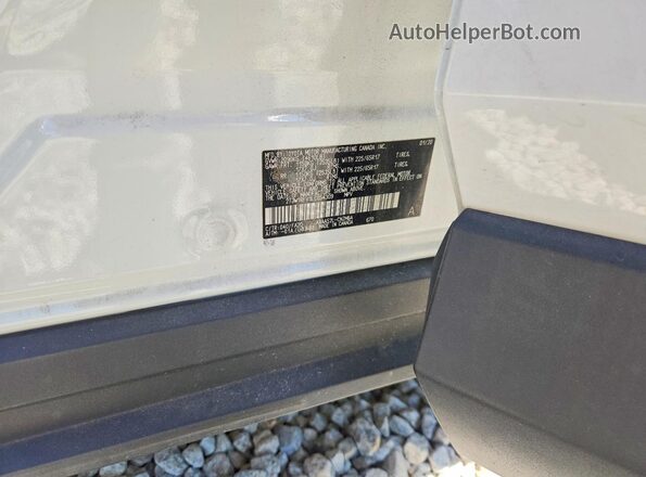2T3W1RFV1LC054309 2020 TOYOTA RAV4 Белый Вид подкапотного пространства