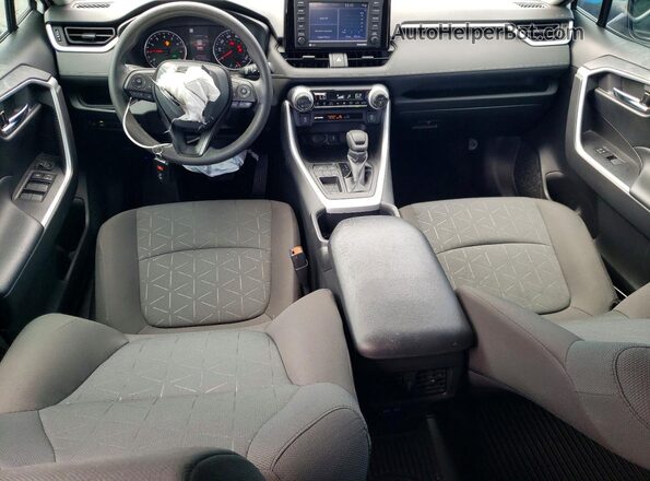 2T3W1RFV1NW233869 2022 TOYOTA RAV4 Белый Вид панели приборов
