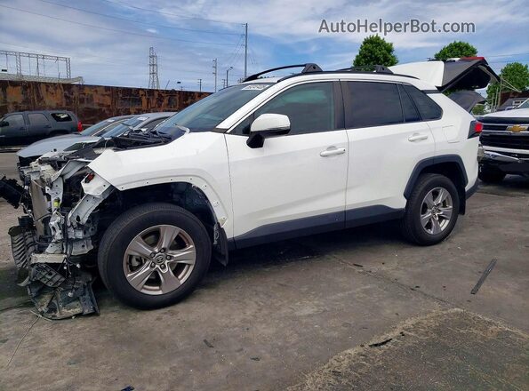 2T3W1RFV1NW233869 2022 TOYOTA RAV4 Белый Передняя левая четверть