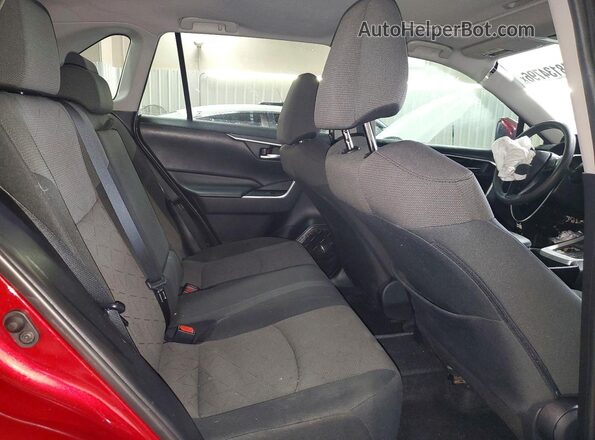 2T3W1RFV3KC003330 2019 TOYOTA RAV4 Красный Вид задних сидений