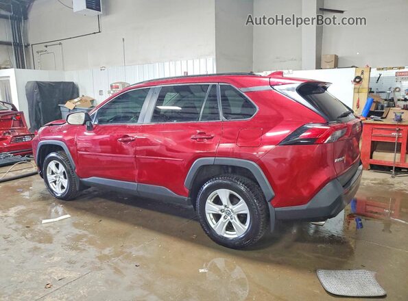 2T3W1RFV3KC003330 2019 TOYOTA RAV4 Красный Задняя левая четверть