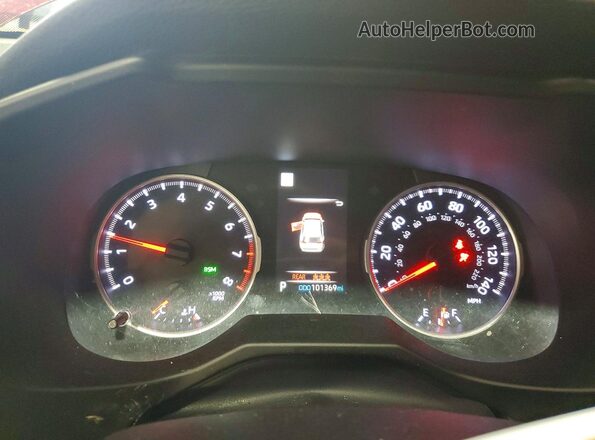 2T3W1RFV3KC003330 2019 TOYOTA RAV4 Красный Вид щитка приборов